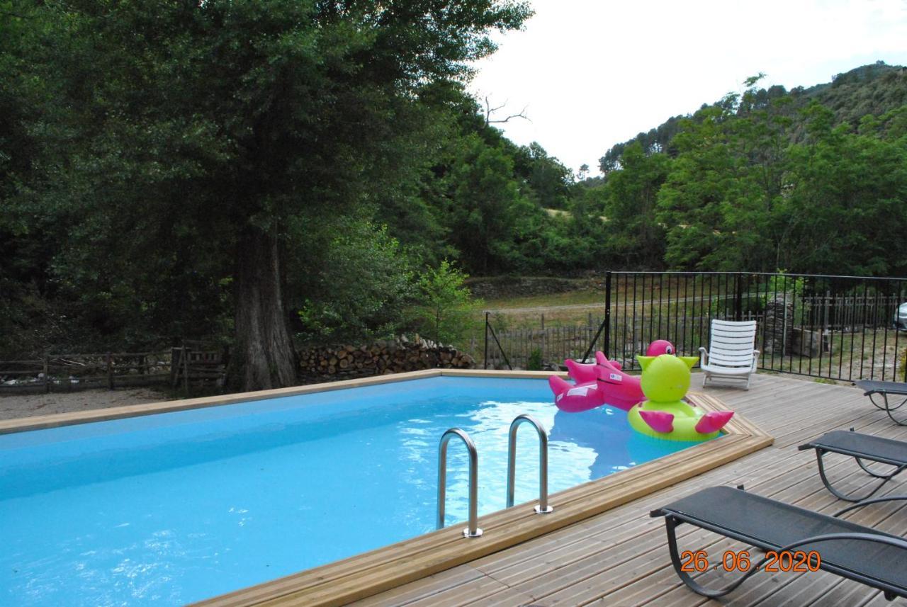 Alberguiere - Piscine Chauffee - Plancha - Barbecue Sainte-Croix-Vallee-Francaise Exteriér fotografie